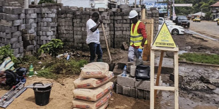 Ongoing Reconstruction of Bonduma Waterpoint