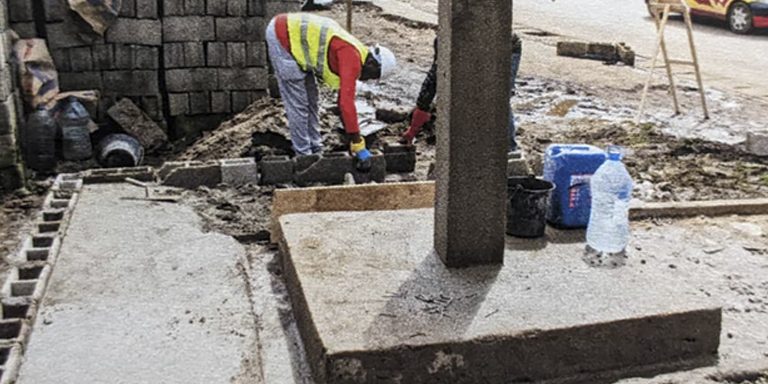 Ongoing Reconstruction of Bonduma Waterpoint