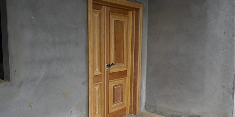 office Door installed by fine finishings.